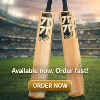 7T7T CRICKET BAT GOLD EDITION